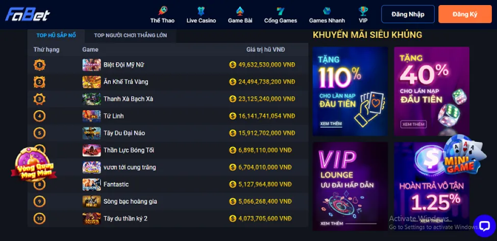 Thưởng chào mừng ku11bet
